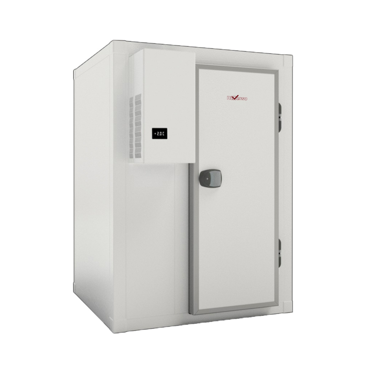image kamer iso 60 met groep, afm. int. 1430 x 1230 xh 2030 mm (4,07 m³ ) 0