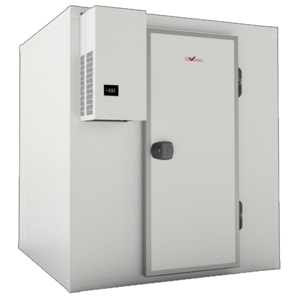 Image Kamer ISO 60 met groep, afm. int. 2030 x 2030 x h2030mm (8,37m³ ) 0