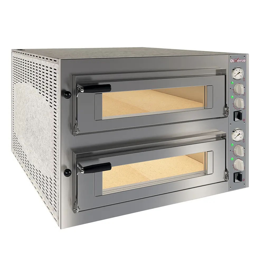 Image Elektrische oven 2x 6 pizza's diam.350mm, 2 kamers 0