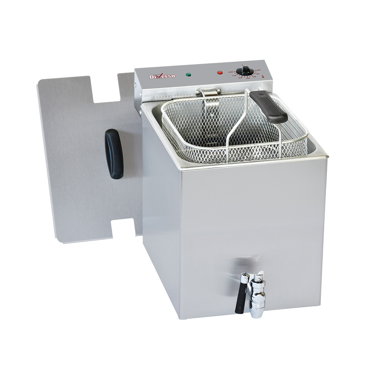 image elektrische friteuse tafelmodel 8 liter + aftapkraan 0