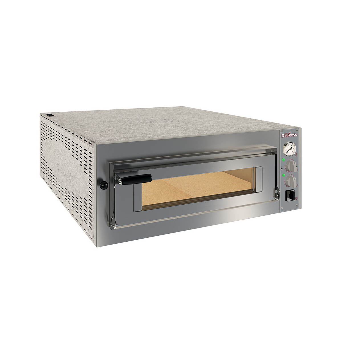 image elektrische oven 6 pizza's diam. 350mm, 1 kamer 0