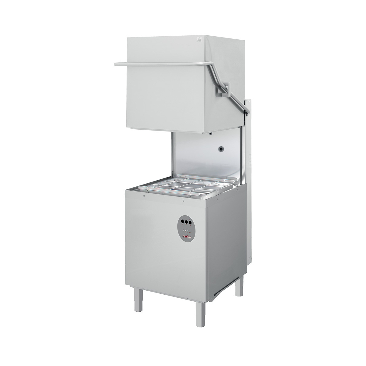 image vaatwasser met kap, vierkante mand 500x500 mm met wasmiddeldoseerder 0