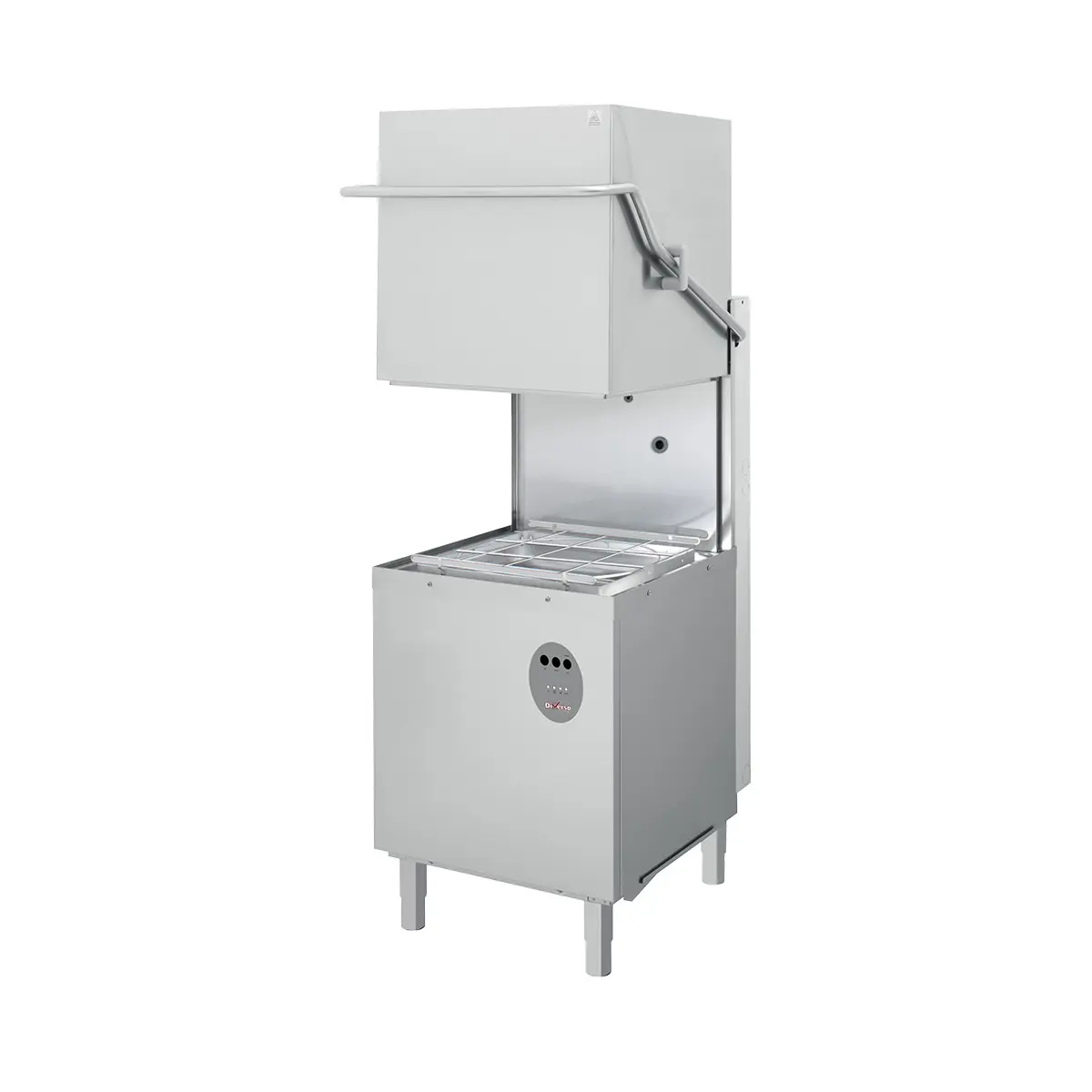 image vaatwasser met kap, vierkante mand 500x500 mm 0
