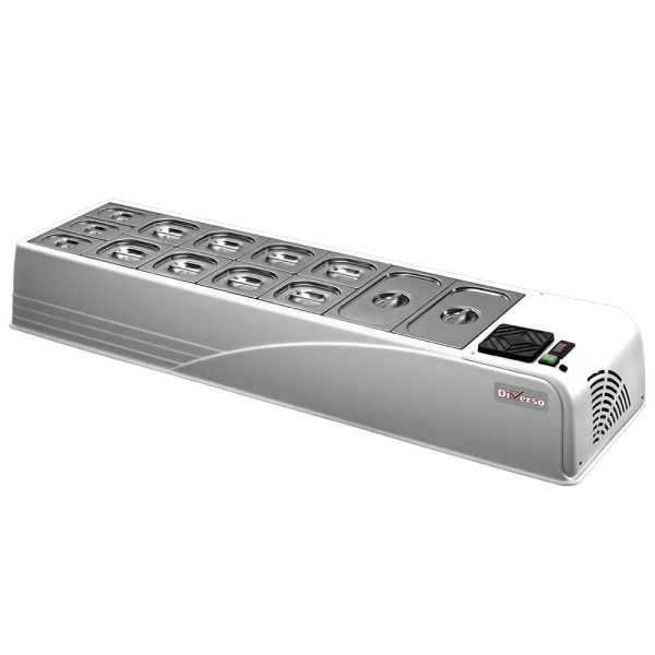 Image Gekoelde opzetstruktuur gastronorm 7 GN 1/3 h 150 mm 0