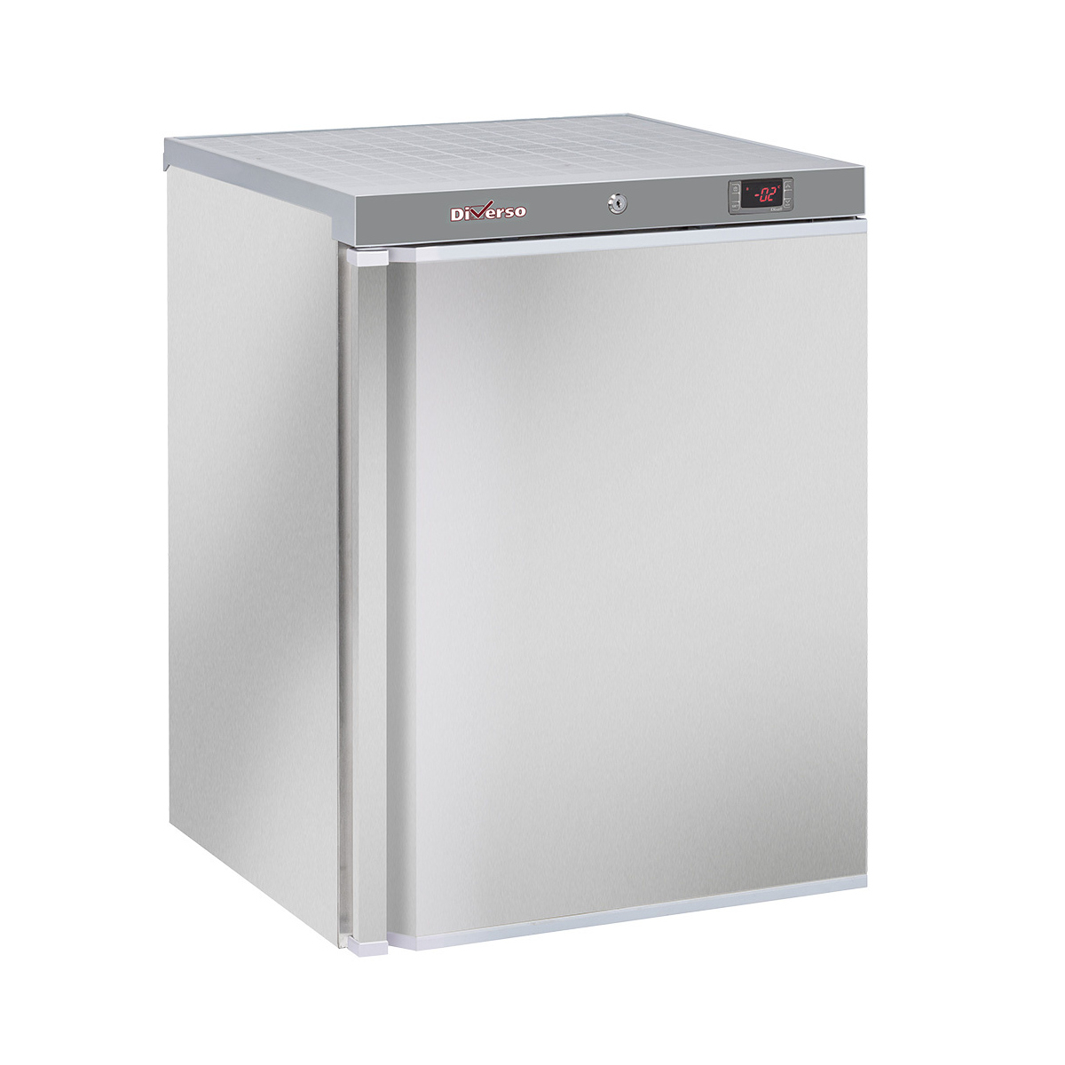 image koelkast geventileerd, 200 liter. r.v.s. 0