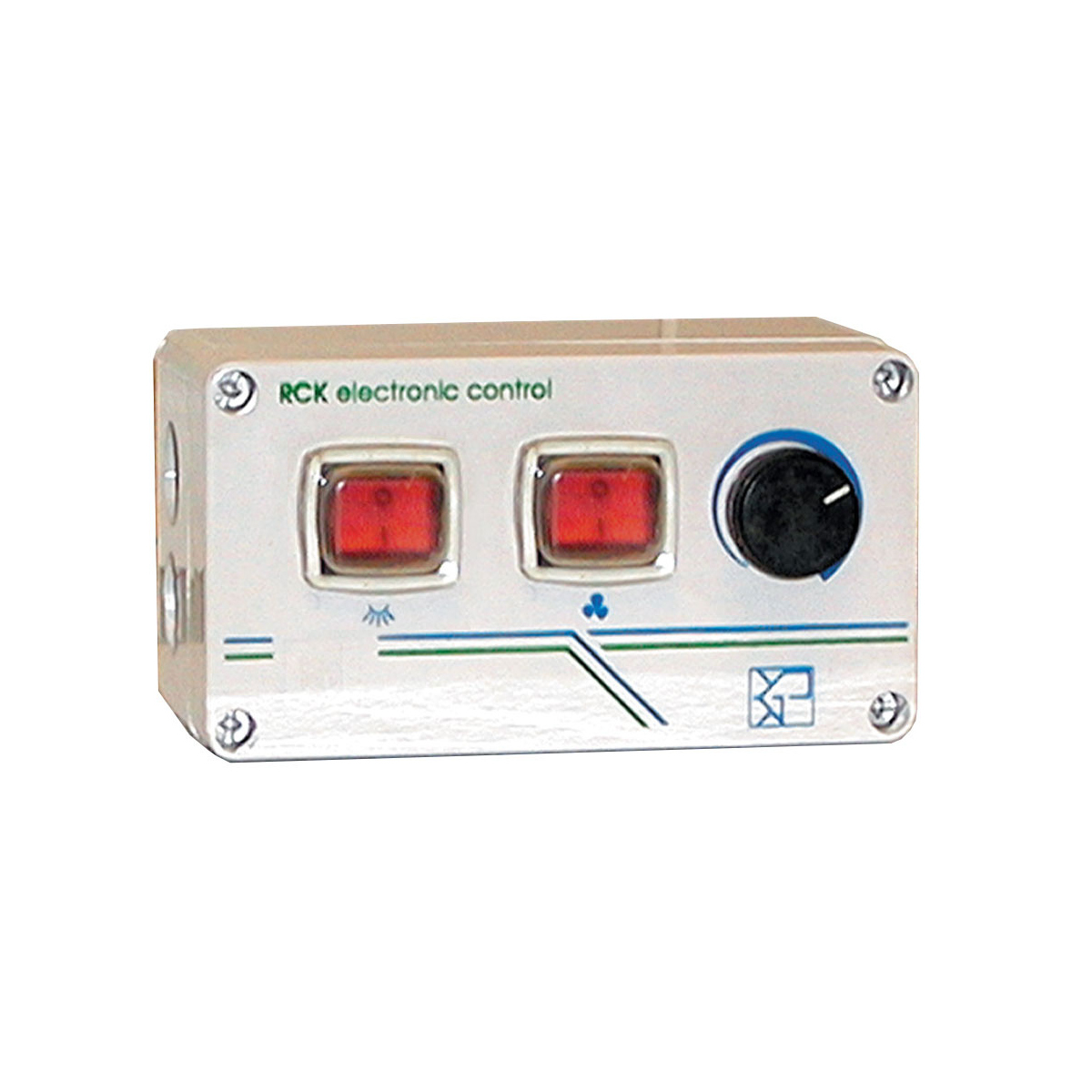 image electronische variator + led- schakelaar 0