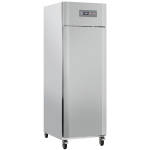 Image Vrieskast geventileerd 600 liter 1 deur GN2/1, op wielen, 2 met remmen 0