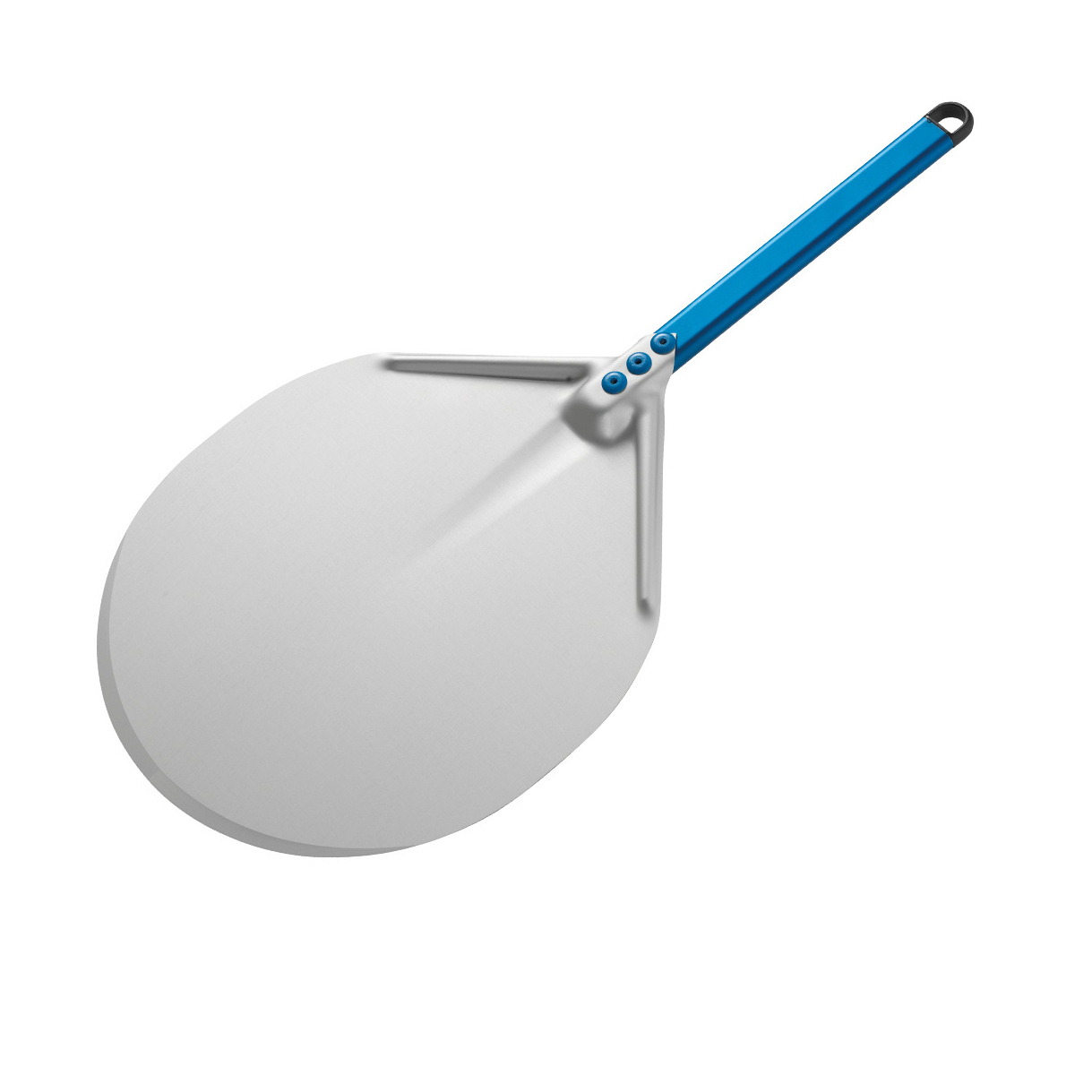 image aluminium pizzaschep ø 330 mm, kort handvat 0