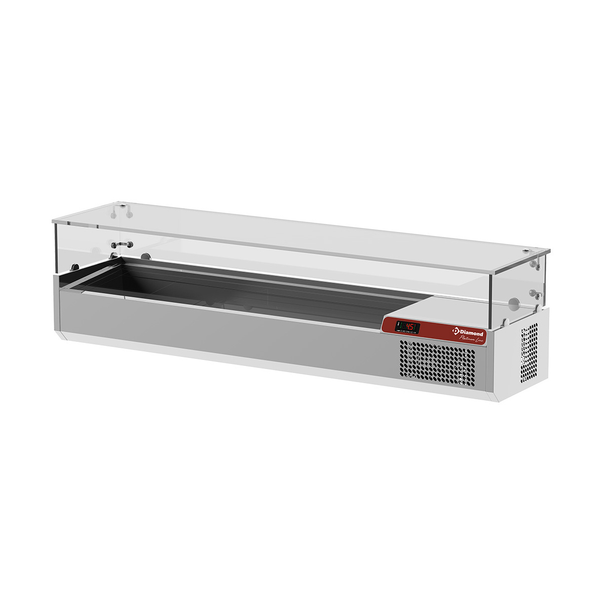 image saladette met glas 1600 mm. 0