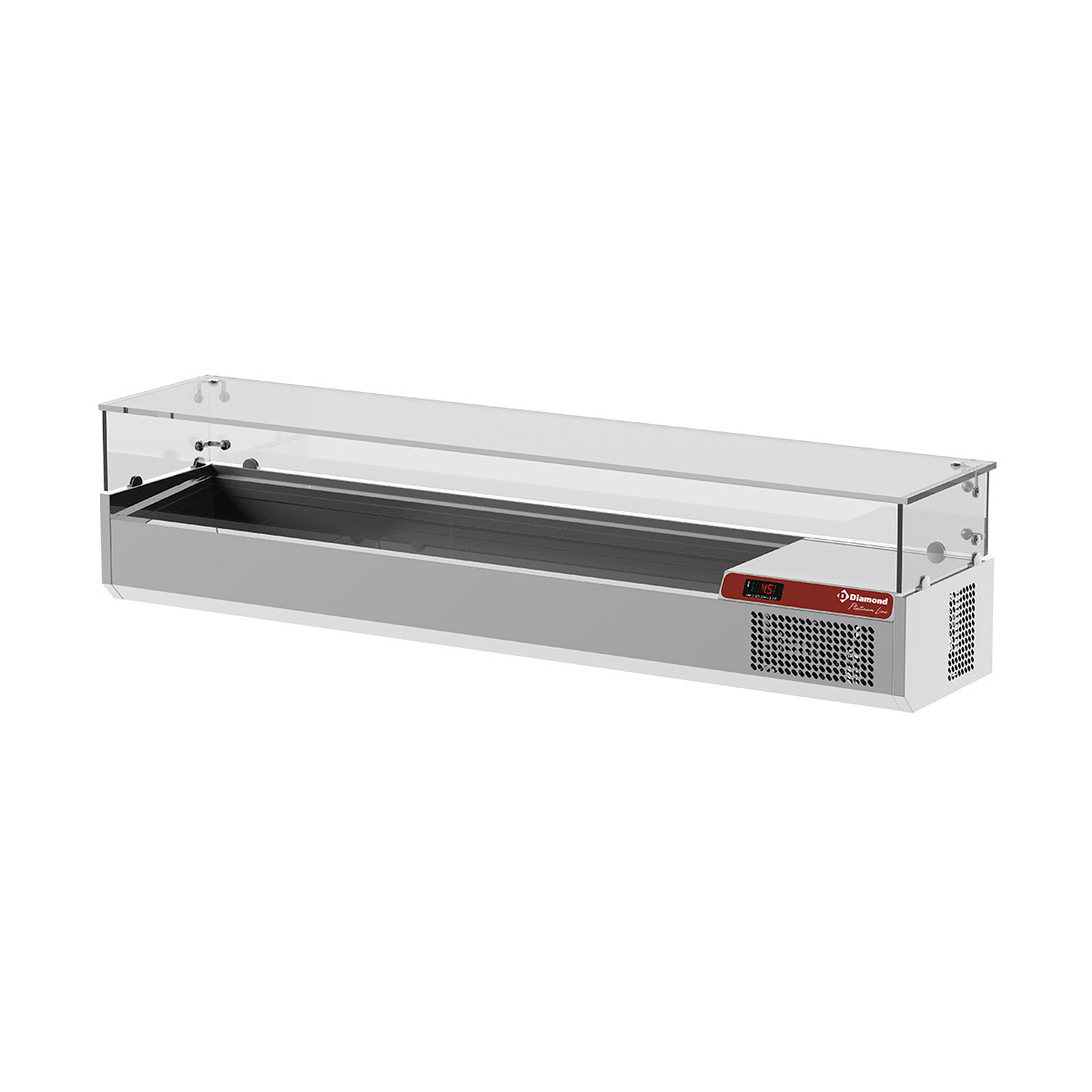 image saladette met glas 1800 mm. 0