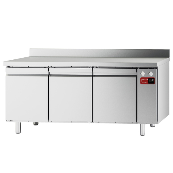 Image Wand koeltafel, geventileerd, 3 deuren GN 1/1, 405 liter (zonder groep) 0