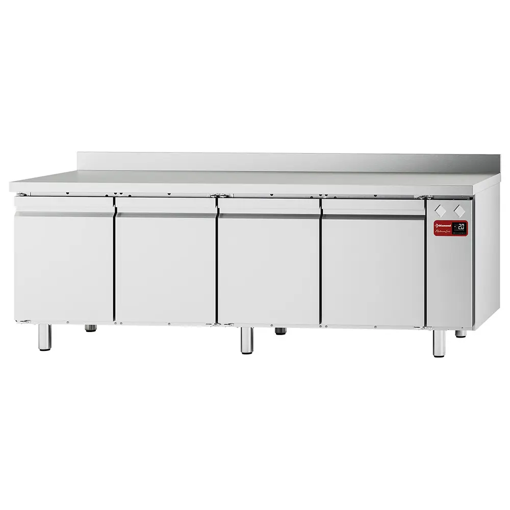 Image Wand koeltafel, geventileerd, 4 deuren GN 1/1, 550 liter (zonder groep) 0