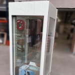 Image FULL glazen vitrine" 440 Lt., 5 glazen niveaus, geventileerd - ICE CREAM & PASTRY - WIT 1