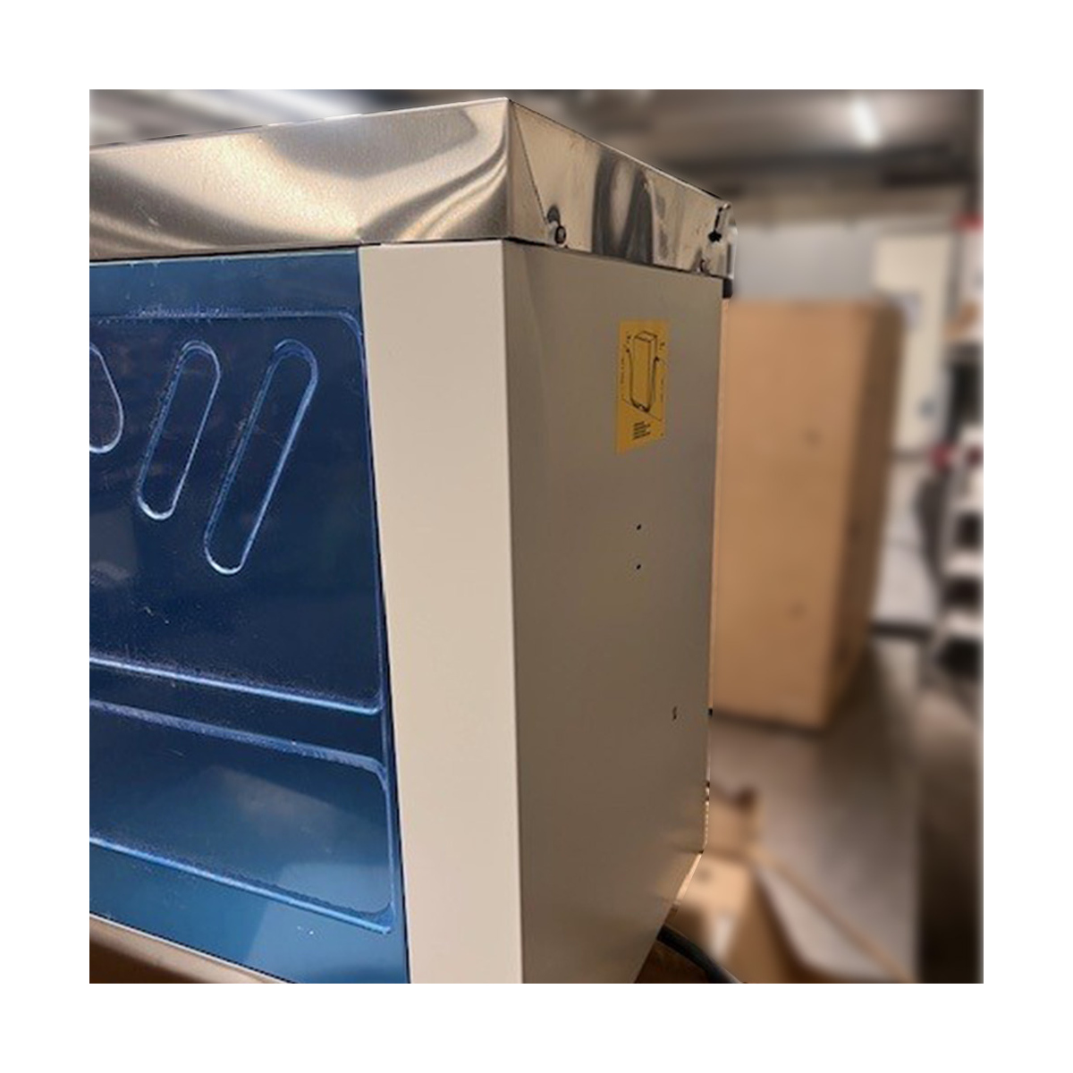 image glazenwasser mand 400x400 mm, met afvoerpomp en wasmiddeldoseerder 2