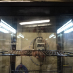 Image Vitrine tafelmodel geventileerd, 4 glazen zijden, 4 niveau "Black" 2