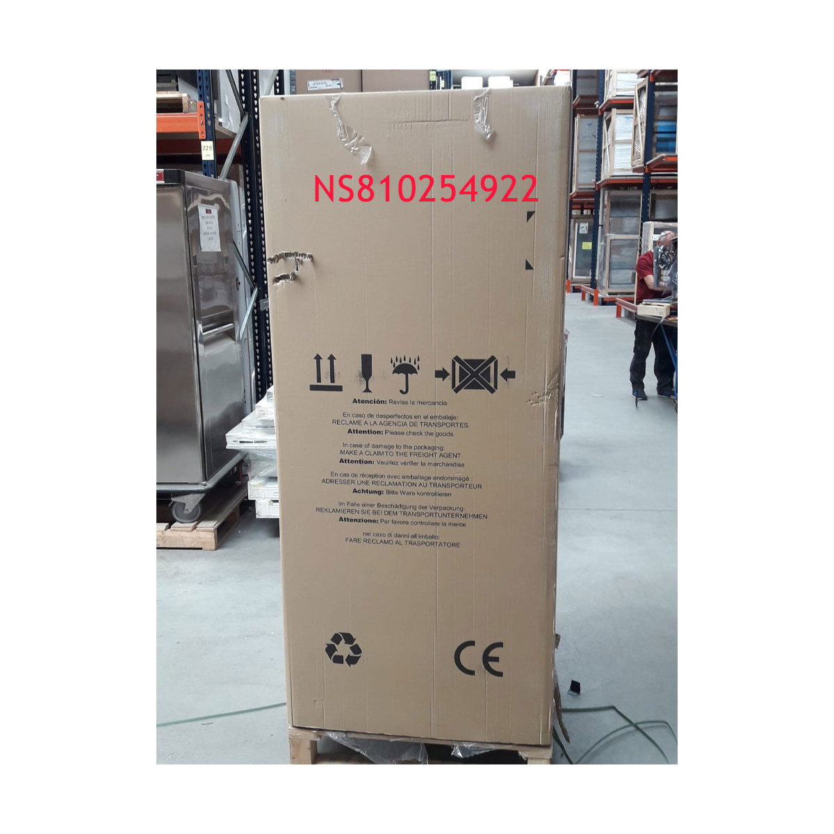 image statische diepvrieskast gn 2/1, 600 liter. r.v.s. 3