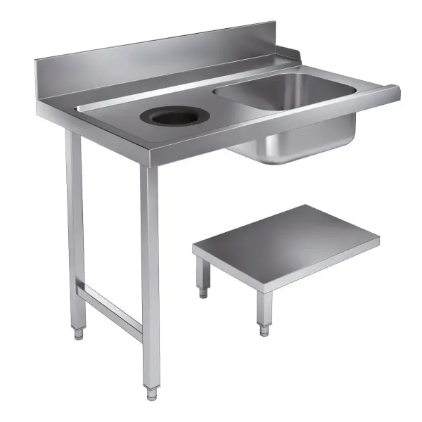 AANVOERTAFEL BODEMSCHAP MET AFVALGAT 1200 LINKS TBV 7280.0045-0046 - Main Image