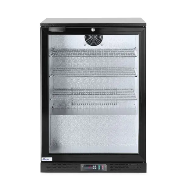 Backbar koelkast enkele deur, Arktic, 105L, Zwart, 220-240V/120W, 600x530x(H)865mm - Main Image
