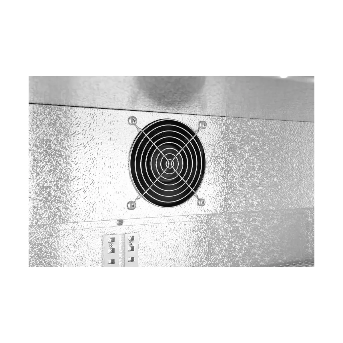 backbar koelkast met drie schuifdeuren, arktic, 254l, zwart, 220-240v/160w, 1350x520x(h)865mm - image 4