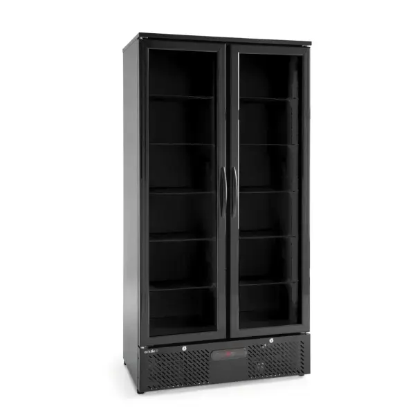 Backbar koelkast met dubbele deur, Arktic, 384L, Zwart, 220-240V/365W, 900x530x(H)1820mm - Main Image