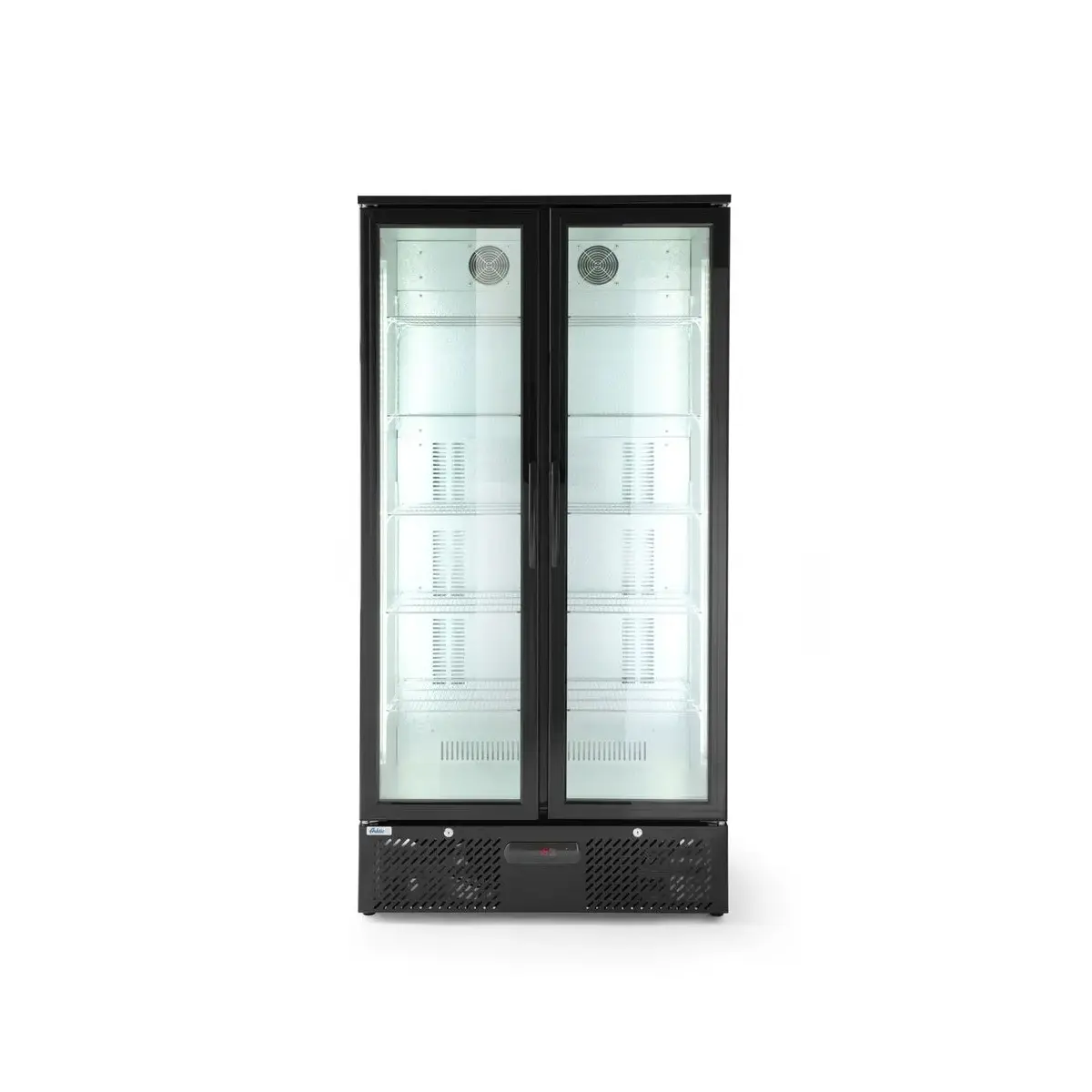 backbar koelkast met dubbele deuren, arktic, 384l, zwart, 220-240v/365w, 900x530x(h)1820mm - image 2
