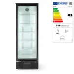 Backbar koelkast met enkele deur, Arktic, 243L, Zwart, 220-240V/195W, 600x530x(H)1820mm - Image 2