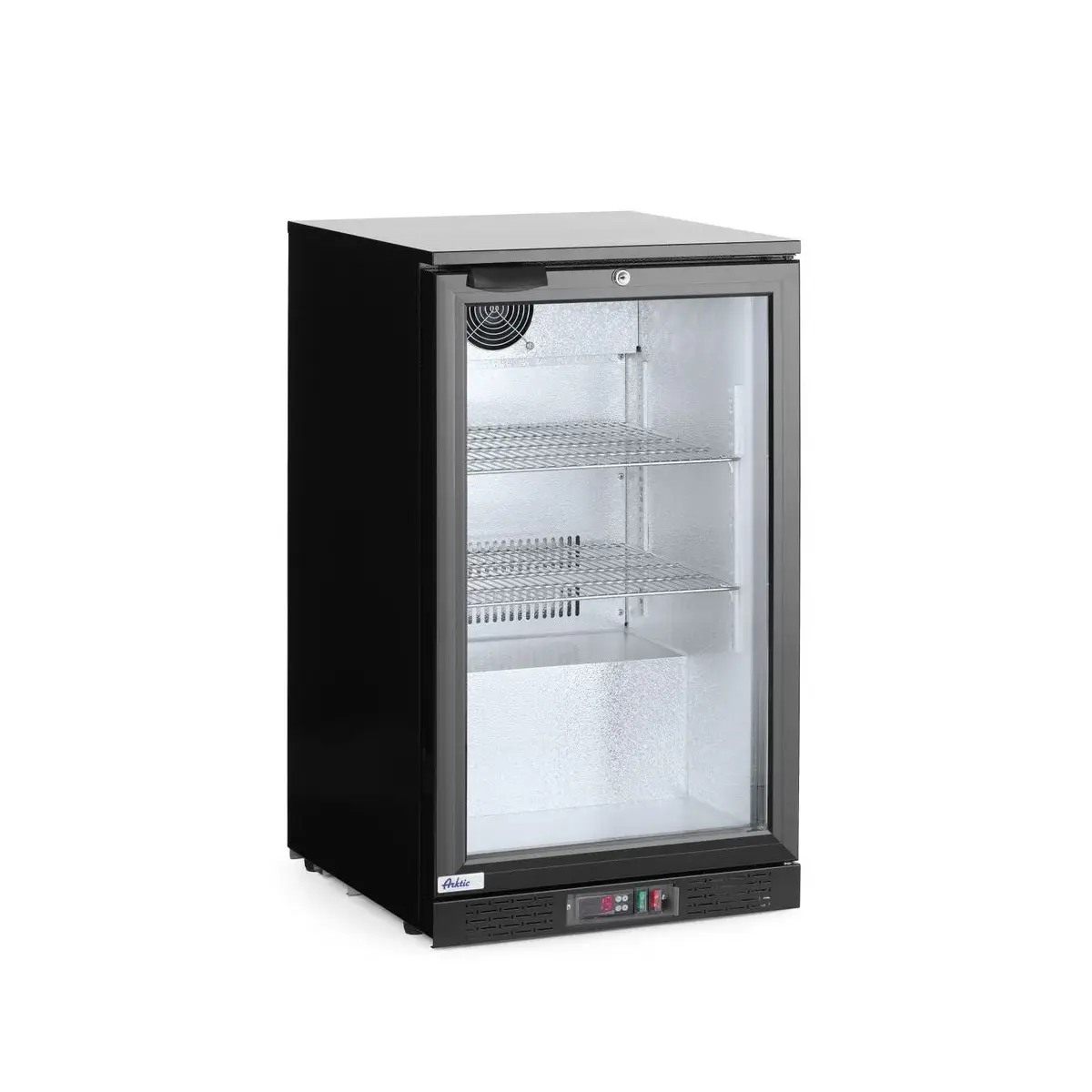 backbar koelkast met enkele deur, arktic, 86l, zwart, 220-240v/120w, 500x530x(h)865mm - image 3