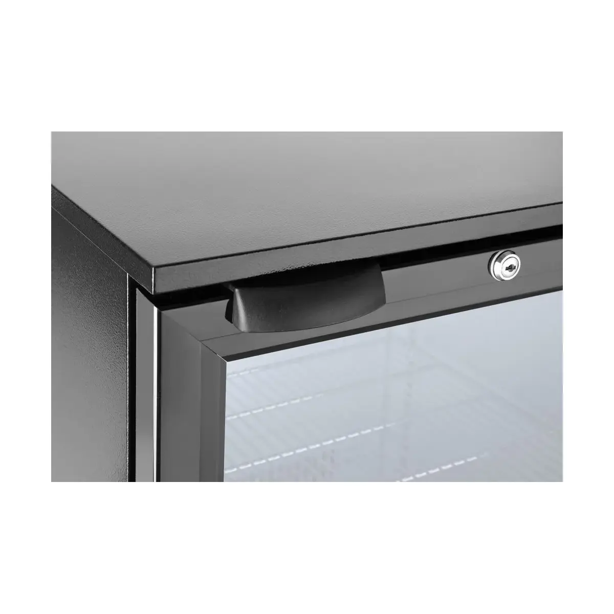 backbar koelkast met enkele deur, arktic, 86l, zwart, 220-240v/120w, 500x530x(h)865mm - image 5