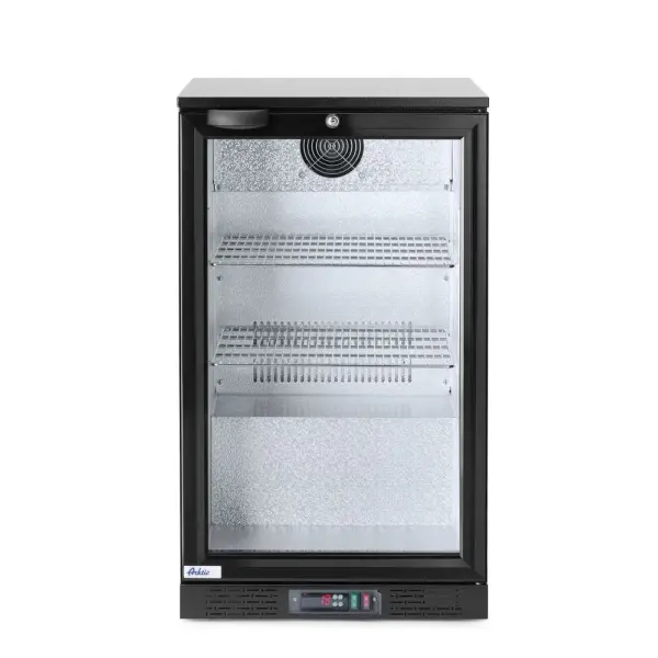 Backbar koelkast met enkele deur, Arktic, 86L, Zwart, 220-240V/120W, 500x530x(H)865mm - Main Image