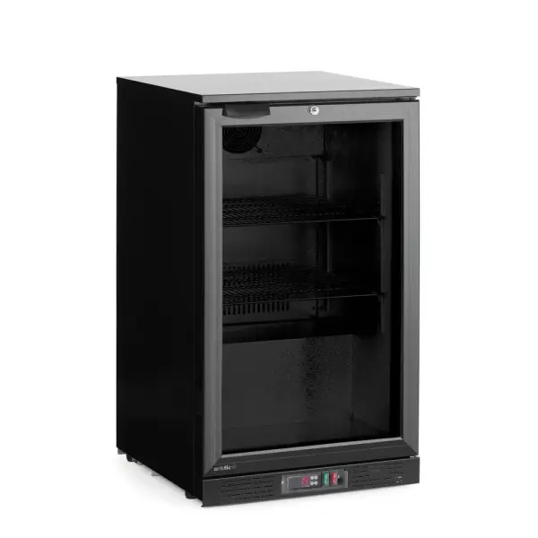 Backbar koelkast met enkele deur, Arktic, 86L, Zwart, 220-240V/120W, 500x530x(H)870mm - Main Image