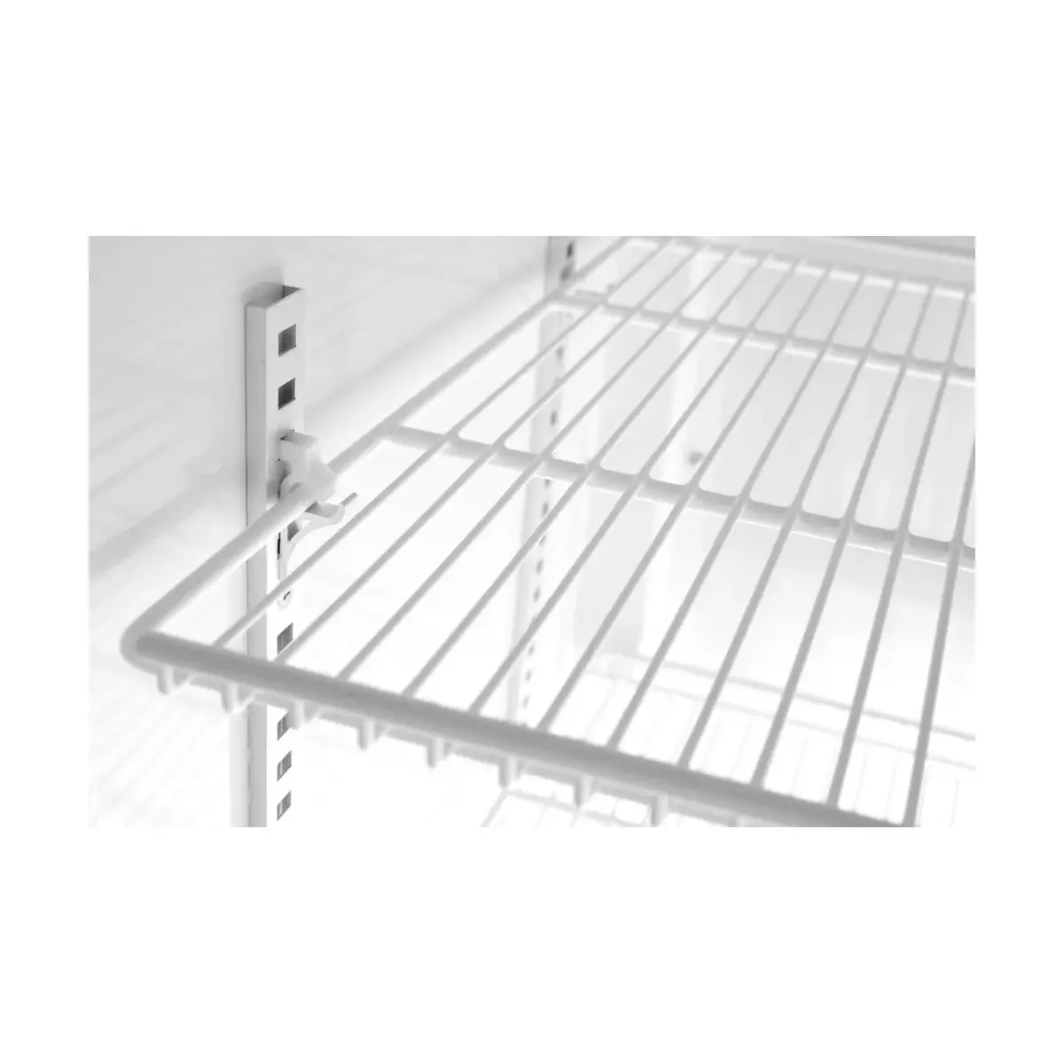 backbar koelkast met lichtbak, enkele deur, arktic, 254l, zwart, 220-240v/250w, 578x605x(h)1980mm - image 4