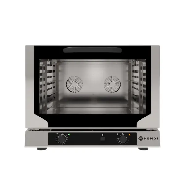 Bakkerij heteluchtoven met vochtinjectie 4x 600x400, HENDI, 220-240V/6400W, 783x755x(H)634mm - Main Image