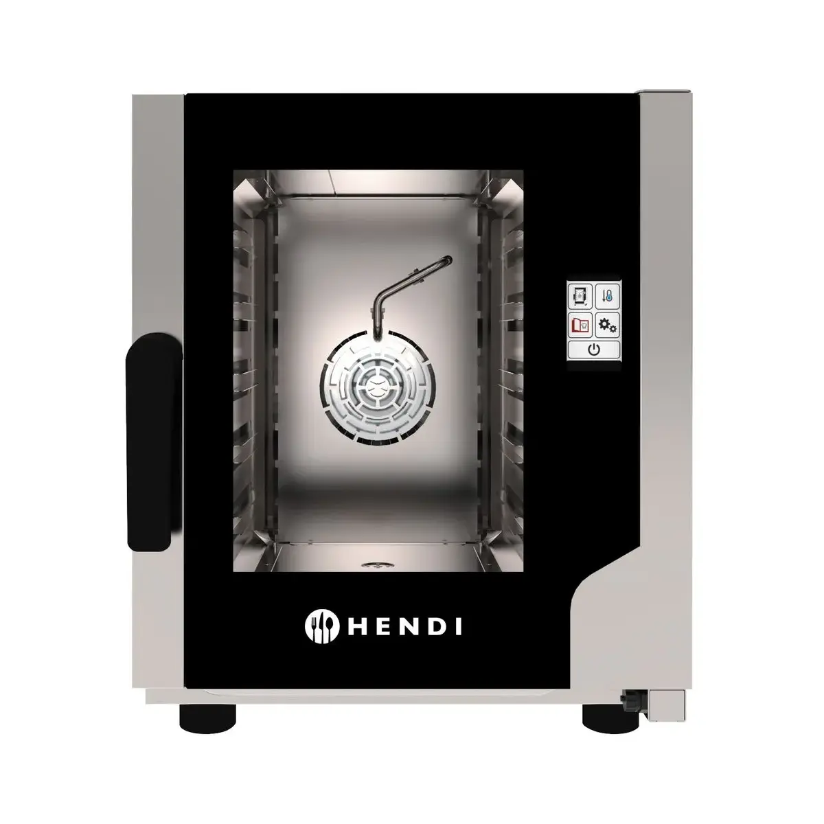 convectie stoomoven snack 5 x gn 2/3 , hendi, 230v/3200w, 550x754x(h)662mm - image 2