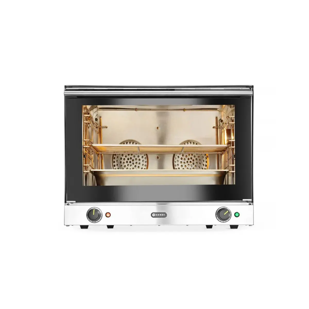 convectieoven h100, hendi, gn 1/1, 230v/3500w, 699x608x(h)550mm - image 3