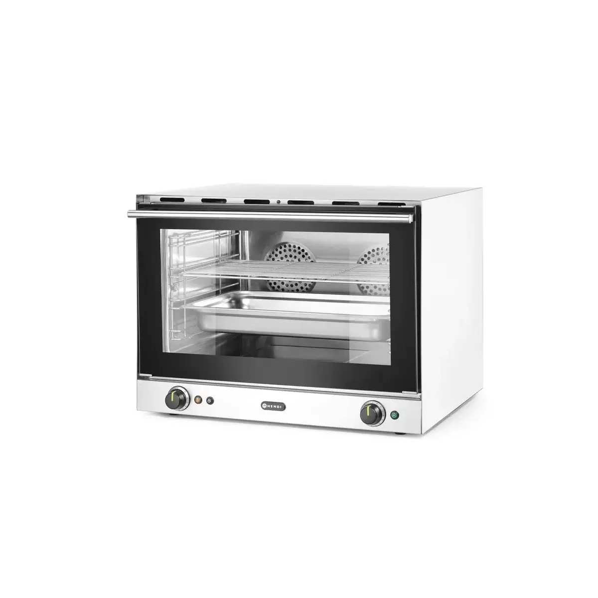 convectieoven met bevochtiging h100s, hendi, gn 1/1, 230v/3500w, 699x608x(h)550mm - image 2