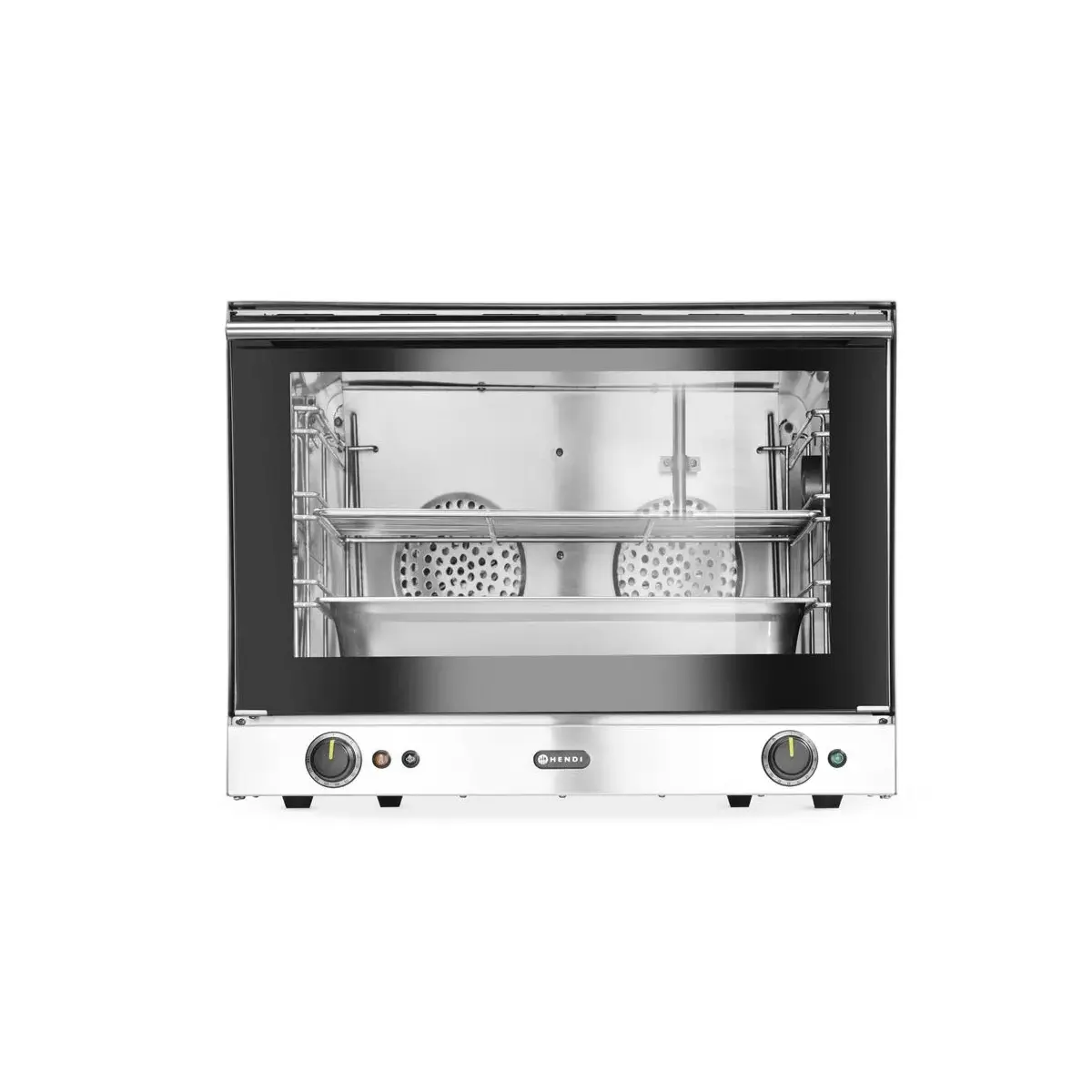 convectieoven met bevochtiging h100s, hendi, gn 1/1, 230v/3500w, 699x608x(h)550mm - main image