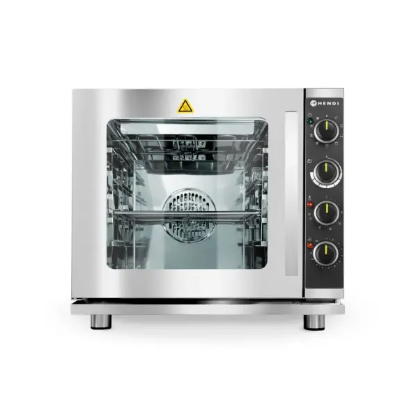 Convectiestoomoven met grill 4x GN 2/3, HENDI, Lichtgrijs, 230V/3000W, 625x585x(H)590mm - Main Image