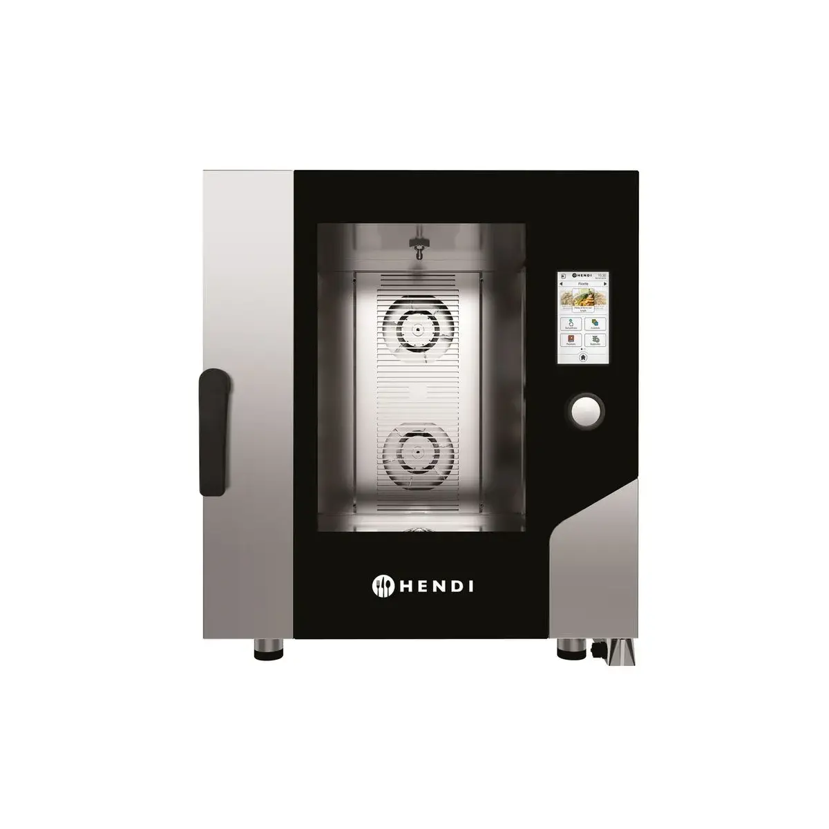 convectiestoomoven – touch 7 x gn 1/1, elektrisch, met directe stoom en een aanraakscherm, hendi, 730x784x(h)850mm - image 2