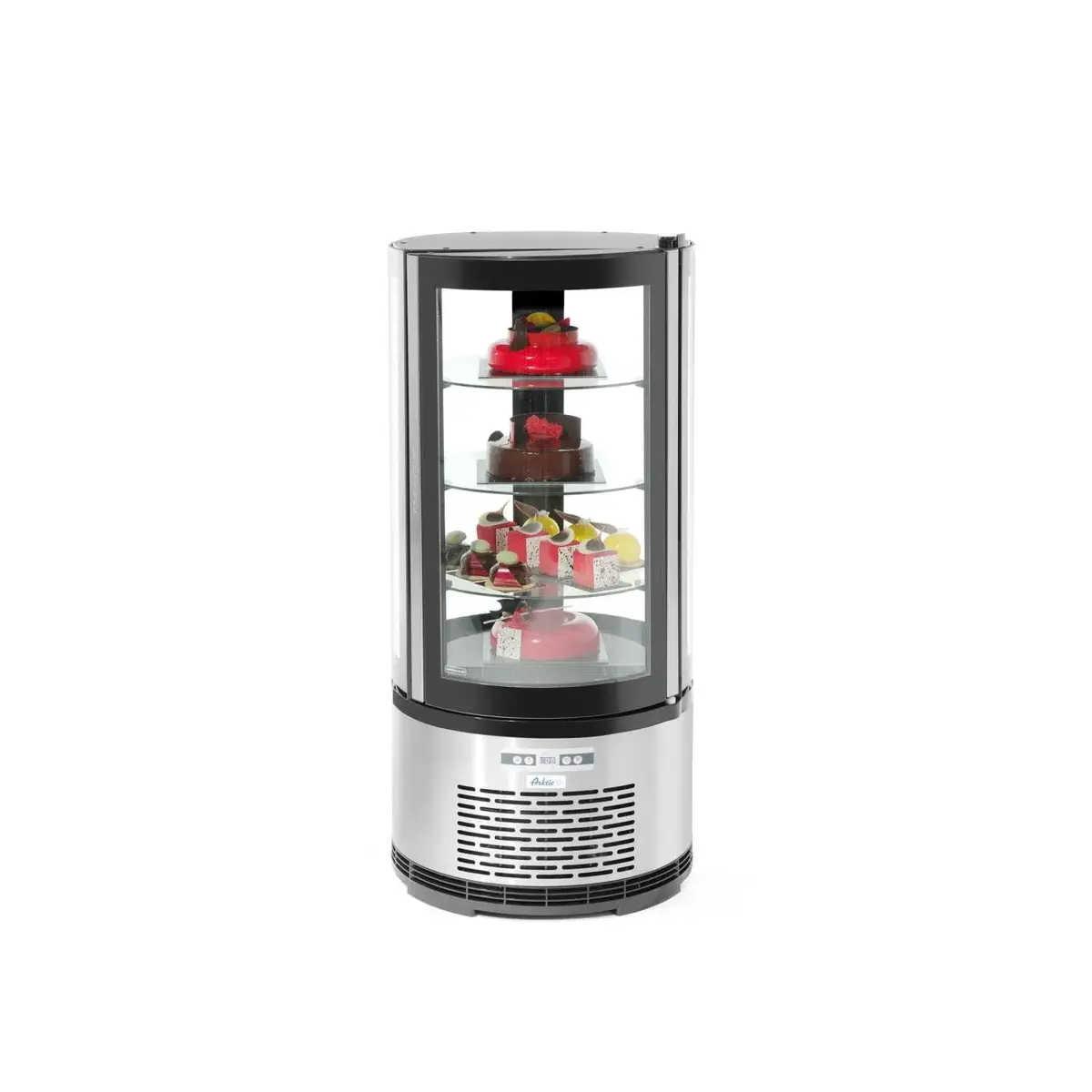 gebaksvitrine rond , arktic, 100l, 230v/210w, ⌀480x(h)1065mm - image 3