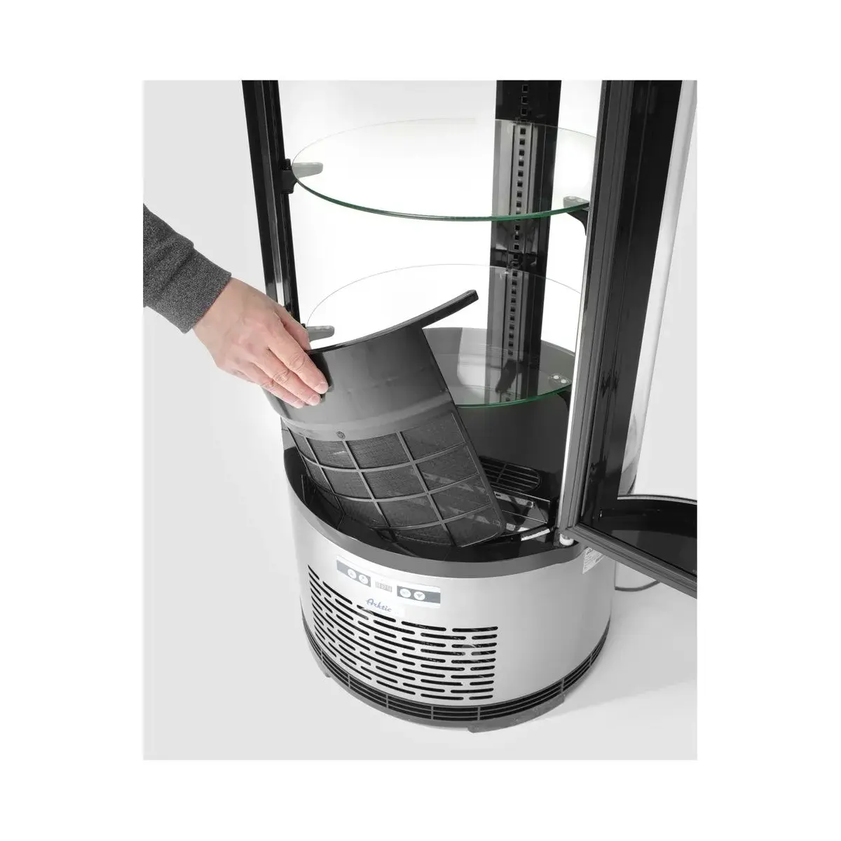 gebaksvitrine rond , arktic, 100l, 230v/210w, ⌀480x(h)1065mm - image 4