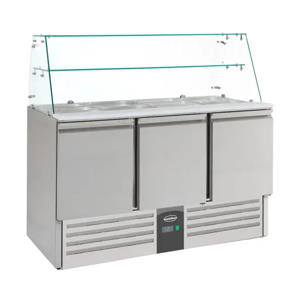 GEKOELDE SALADETTE GLASOPSTAND 3 DRS - Main Image