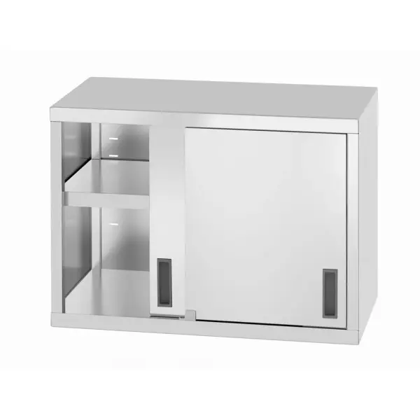 Hangkast – gelast, met schuifdeuren, HENDI, Profi Line, 800x400x(H)600mm - Main Image