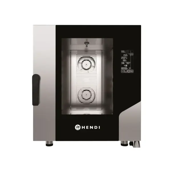 Hetelucht stoomoven Contact 7x GN 1/1, HENDI, 400V/10400W, 730x849x(H)850mm - Main Image