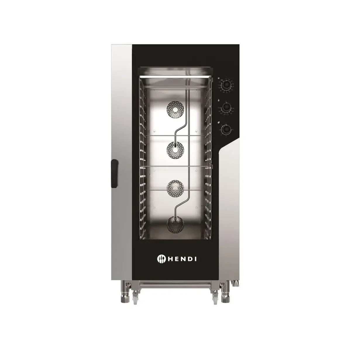 hetelucht stoomoven control 5x gn 1/1, hendi, gn 1/1, 400v/7800w, 730x855x(h)700mm - image 3