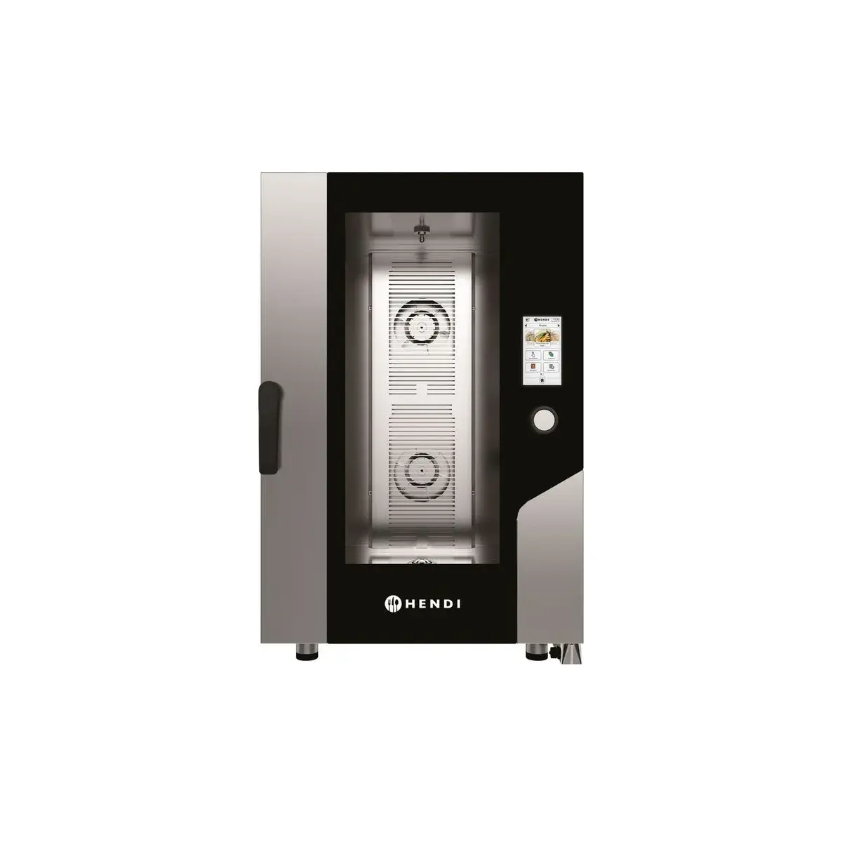 hetelucht stoomoven – touch 11 x gn 1/1, elektrisch, met directe stoominjectie en touchscreenbediening., hendi, 730x785x(h)1130mm - image 2