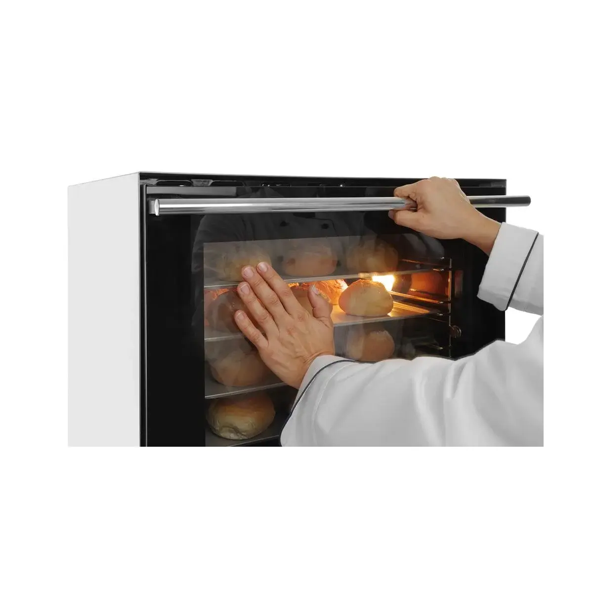 heteluchtoven met vochtinjectie h90s, hendi, 62l, 220-240v/2670w, 595x595x(h)570mm - image 4