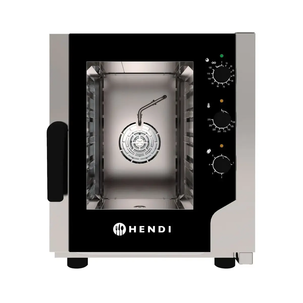 heteluchtstoomoven “snack” 5x gn 2/3, hendi, 230v/3200w, 550x754x(h)662mm - image 2