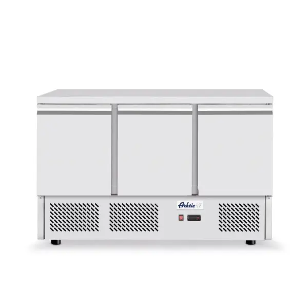 Koelbank met 3 deuren Kitchen Line 380L, Arktic, 230V/220W, 1375x700x(H)890mm - Main Image