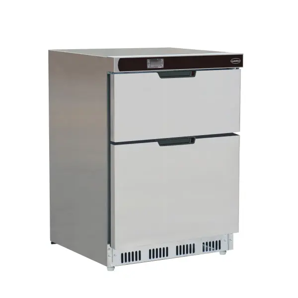 KOELKAST TAFELMODEL RVS 2 LADEN - Main Image