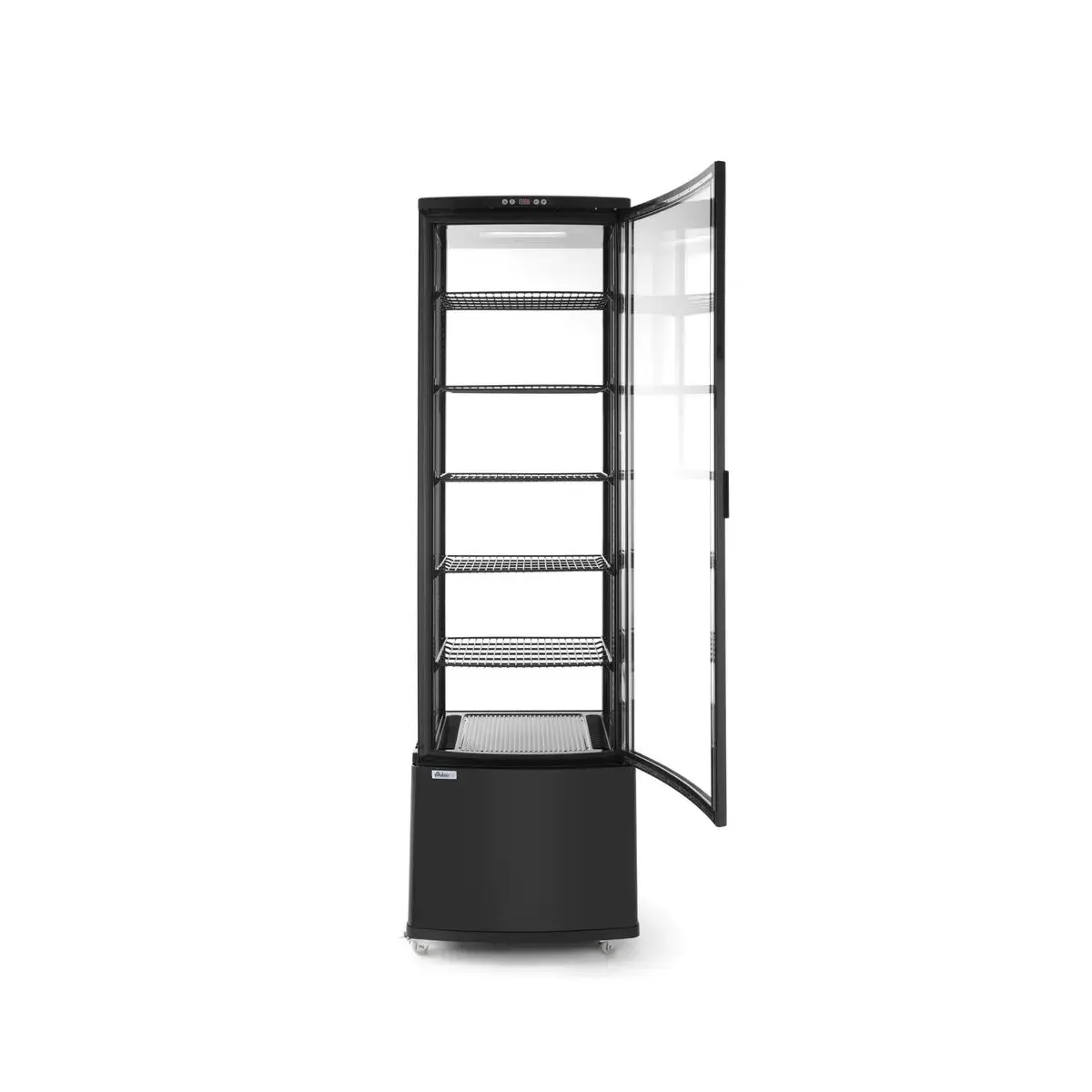 koelvitrinekast 270l, arktic, zwart, zwart, 230v/290w, 556x526x(h)1913mm - image 4